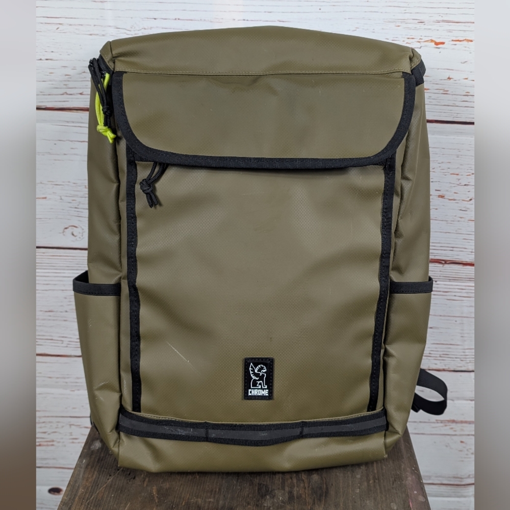 Chrome Olive Backpack for Men